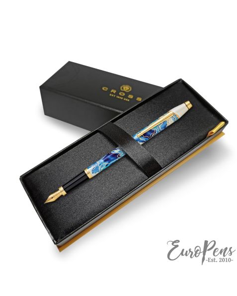 Cross Wanderlust Fountain Pen - Medium Nib - Malta (At00756-24Mf)