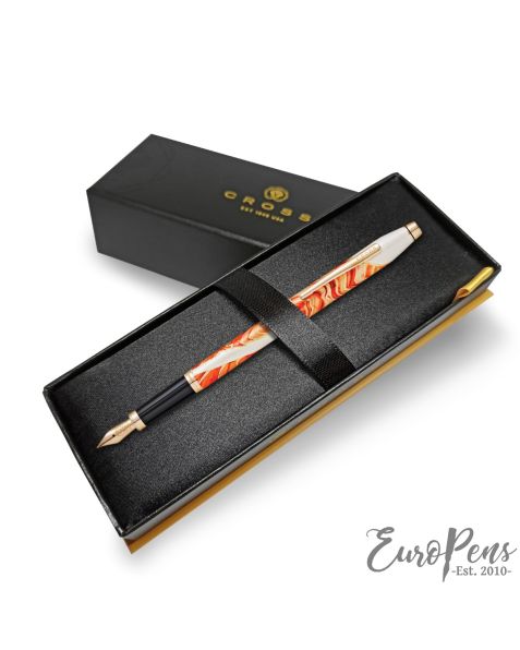 Cross Wanderlust Fountain Pen - Medium Nib - Antelope Canyon (At00756-3Mf)