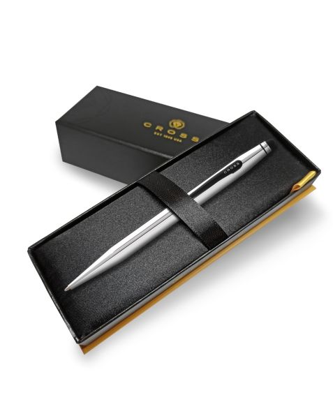 CROSS Tech2 Chrome Ballpoint Pen with Stylus – Refillable