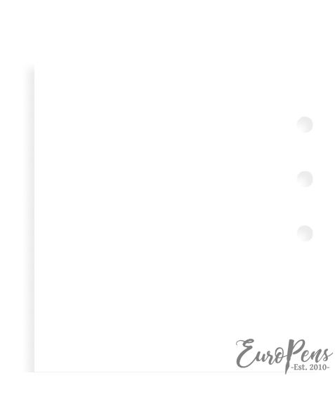 Filofax Personal White Plain Notepaper 