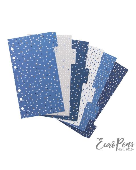 Filofax Personal Indigo Personal Dividers 