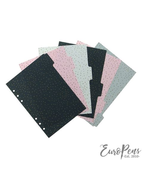 Filofax A5 Confetti Dividers 