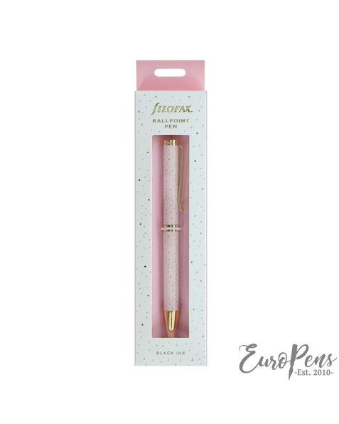Filofax Confetti Ballpoint Pen - Rose Quartz Pink 