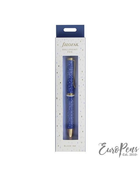 Filofax Indigo Ballpoint Pen - Snow 
