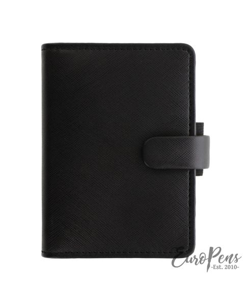 Filofax Mini Saffiano Organiser - Black 