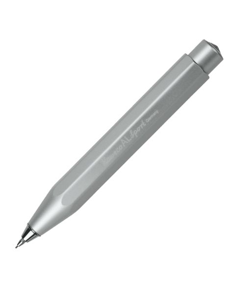 Kaweco Al Sport Push Pencil - 0.7mm HB-Silver