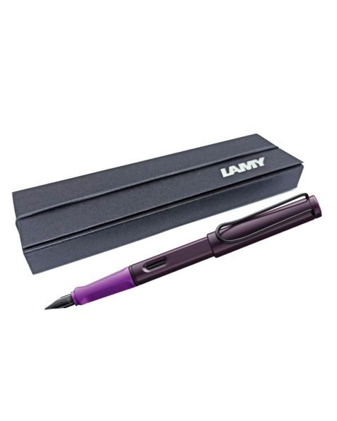 Lamy Fountain Pen 0D8 Safari Violet Blackberry M 2024 Special