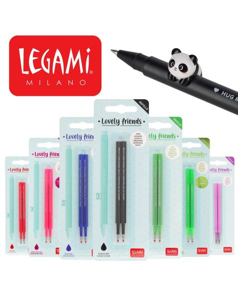 Legami Lovely Friends Refills - Choose Colour (Twin Pack)