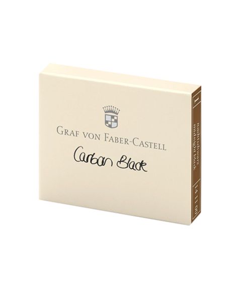 Graf Von Faber-Castell Ink Cartridges -Carbon Black