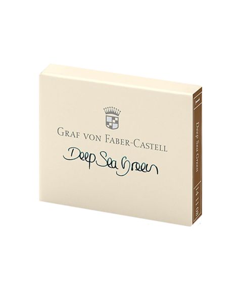 Graf Von Faber-Castell Ink Cartridges -Deep Sea Green