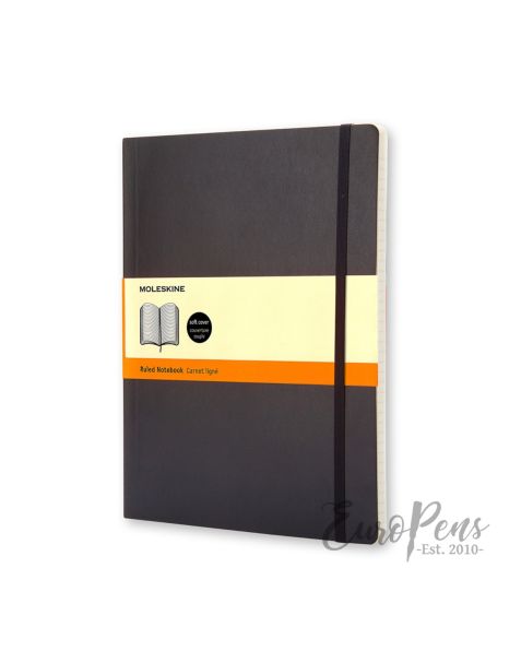 Moleskine Notebook - X-Large Softcover - Black - Ruled