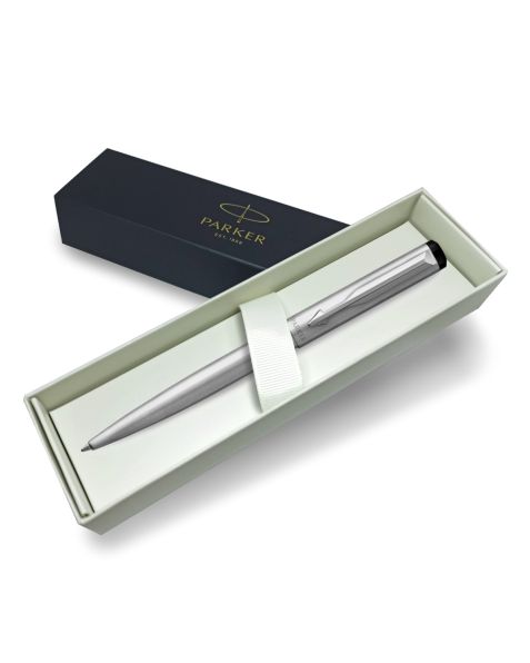 Parker Vector Ballpoint Pen - Stainless Steel 