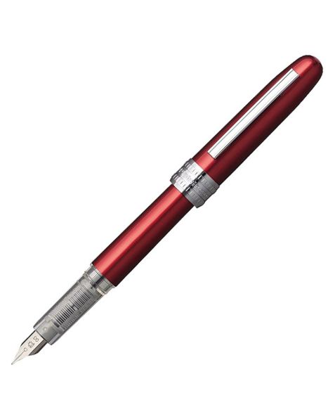 Platinum Plaisir Fountain Pen Pgb-1000 Red Medium Nib