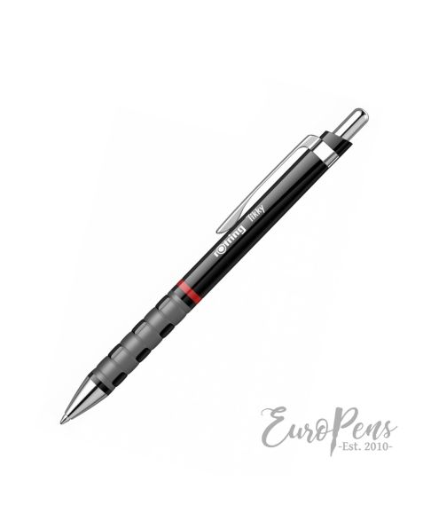 Rotring Tikky Ballpoint Pen - Black (Blue Ink)