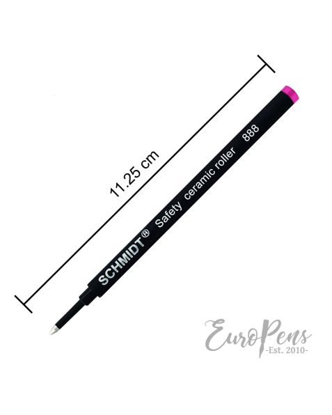 Schmidt 888M  Standard Rollerball Pen Refill- Medium - Magenta