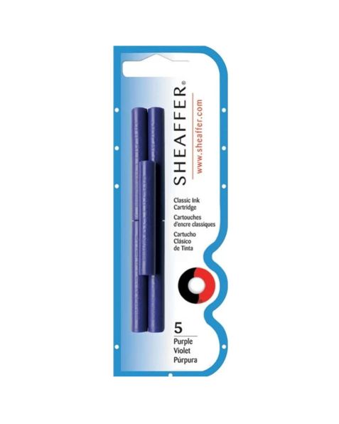 Sheaffer Classic Skrip Ink Cartridges - Purple (96380) 