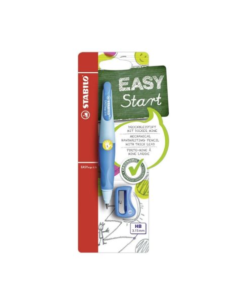 STABILO® EASYergo 3.15 - Handwriting Pencil - Blue - Left-Handed