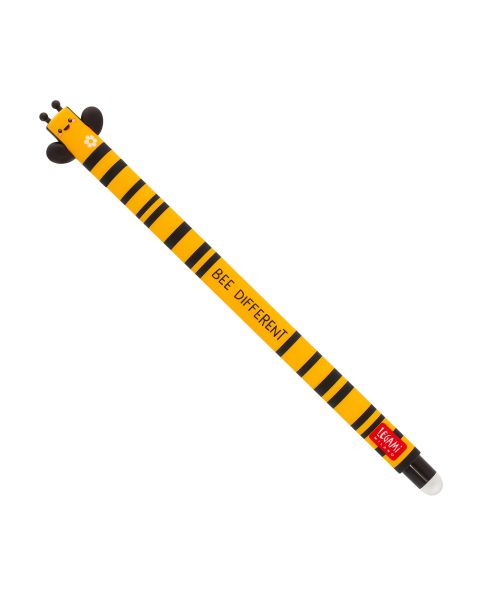 Legami Erasable Gel Pen - Bee Black Ink