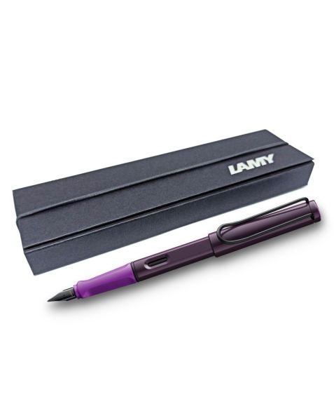 Lamy Safari Fountain Pen - Violet Blackberry 0D8